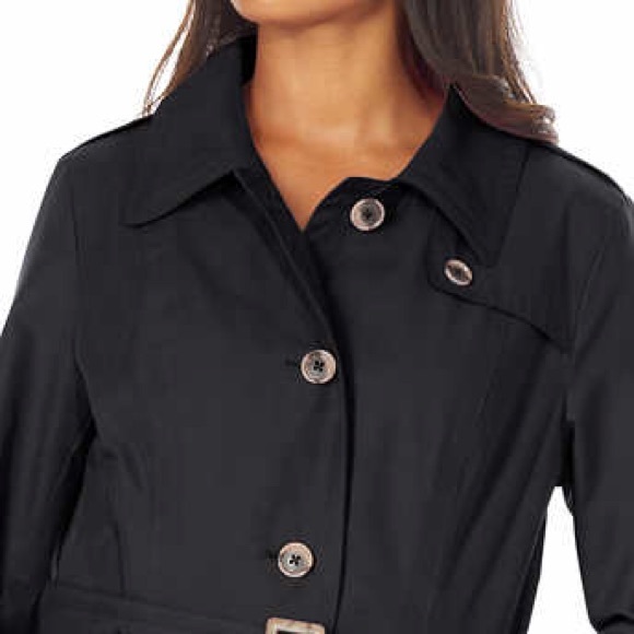 Pendleton Ladies' Trench Coat - Black - Picture 4 of 14